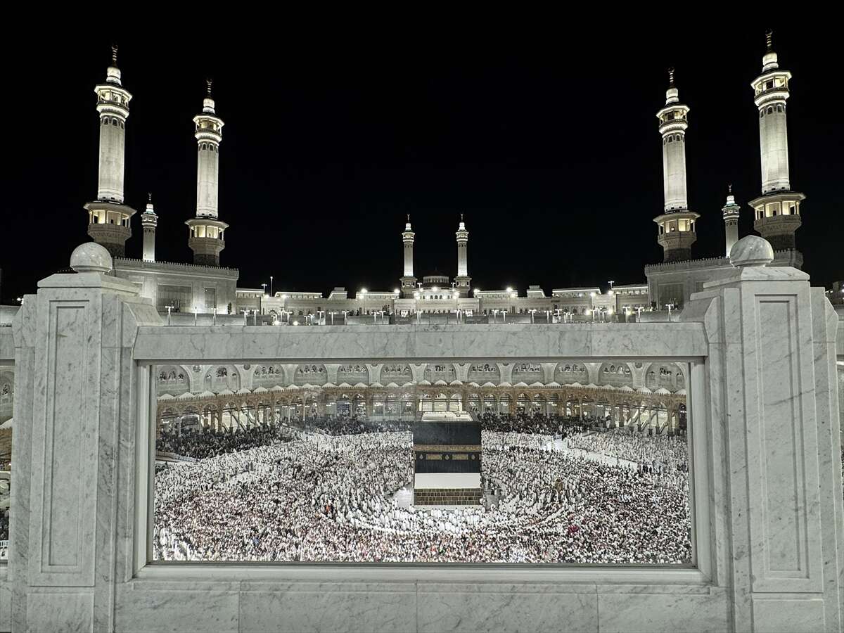Mescid-i Haram’da yoğunluk sürüyor! Hacı adayları kutsal mekanlarda ibadet ediyor 11